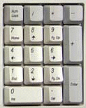 Блок дополнительных клавиш